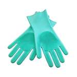 Grihalakshmi Heavy Duty Multipurpose Wet &Dry Silicon Cleaning Gloves (1 Pair)